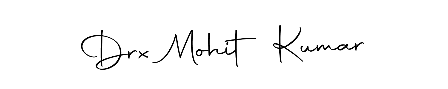 Here are the top 10 professional signature styles for the name Drx Mohit Kumar. These are the best autograph styles you can use for your name. Drx Mohit Kumar signature style 10 images and pictures png