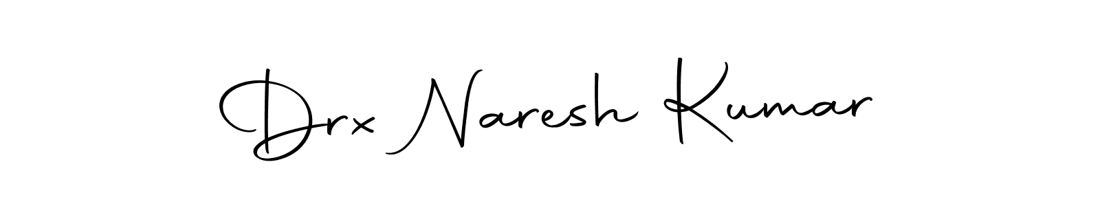 Make a beautiful signature design for name Drx Naresh Kumar. Use this online signature maker to create a handwritten signature for free. Drx Naresh Kumar signature style 10 images and pictures png