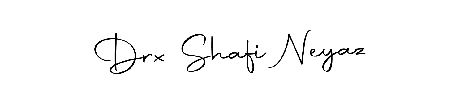 This is the best signature style for the Drx Shafi Neyaz name. Also you like these signature font (Autography-DOLnW). Mix name signature. Drx Shafi Neyaz signature style 10 images and pictures png