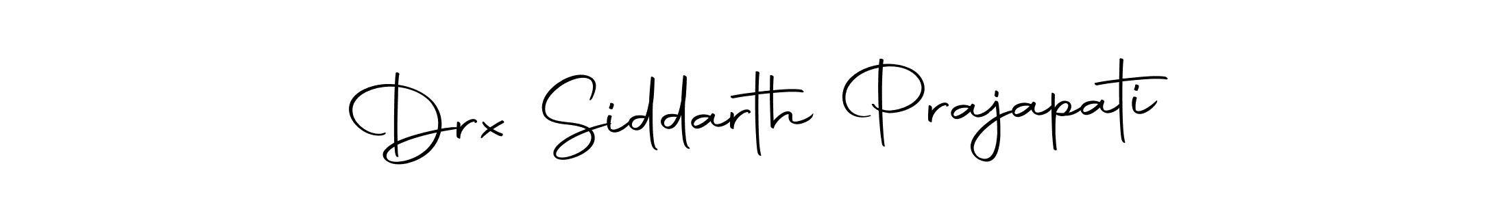 The best way (Autography-DOLnW) to make a short signature is to pick only two or three words in your name. The name Drx Siddarth Prajapati include a total of six letters. For converting this name. Drx Siddarth Prajapati signature style 10 images and pictures png