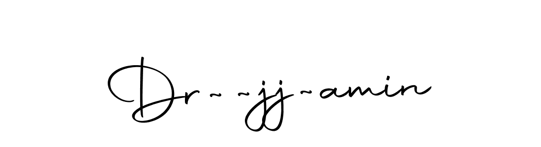 How to make Dr~~jj~amin name signature. Use Autography-DOLnW style for creating short signs online. This is the latest handwritten sign. Dr~~jj~amin signature style 10 images and pictures png