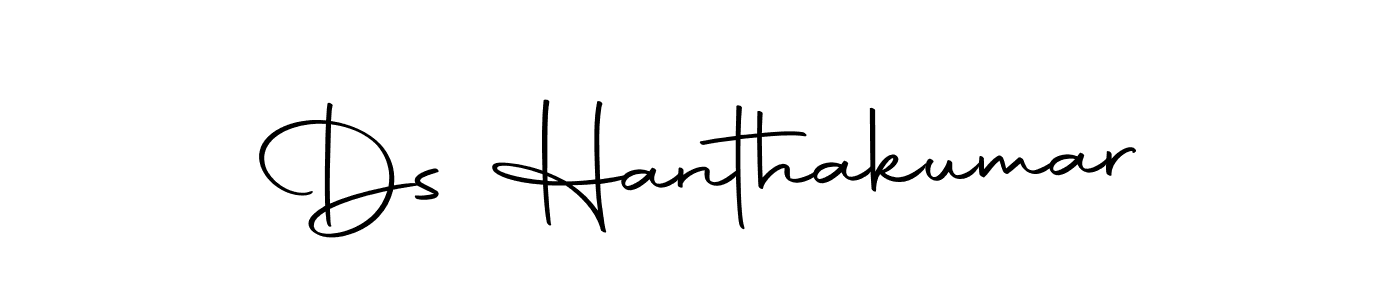 Similarly Autography-DOLnW is the best handwritten signature design. Signature creator online .You can use it as an online autograph creator for name Ds Hanthakumar. Ds Hanthakumar signature style 10 images and pictures png