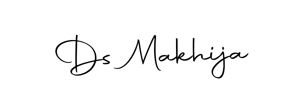 Autography-DOLnW is a professional signature style that is perfect for those who want to add a touch of class to their signature. It is also a great choice for those who want to make their signature more unique. Get Ds Makhija name to fancy signature for free. Ds Makhija signature style 10 images and pictures png
