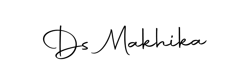 Autography-DOLnW is a professional signature style that is perfect for those who want to add a touch of class to their signature. It is also a great choice for those who want to make their signature more unique. Get Ds Makhika name to fancy signature for free. Ds Makhika signature style 10 images and pictures png