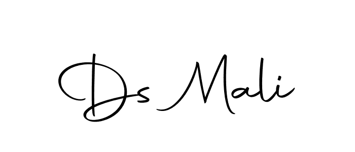 Also we have Ds Mali name is the best signature style. Create professional handwritten signature collection using Autography-DOLnW autograph style. Ds Mali signature style 10 images and pictures png