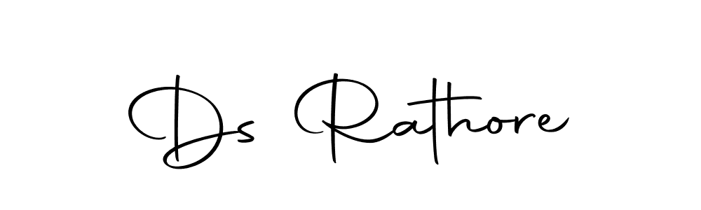 Make a beautiful signature design for name Ds Rathore. Use this online signature maker to create a handwritten signature for free. Ds Rathore signature style 10 images and pictures png