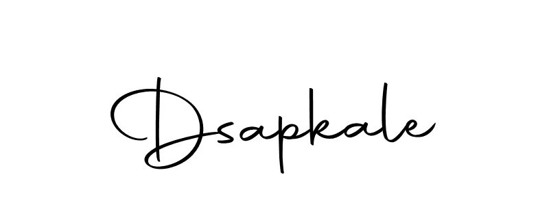 Here are the top 10 professional signature styles for the name Dsapkale. These are the best autograph styles you can use for your name. Dsapkale signature style 10 images and pictures png