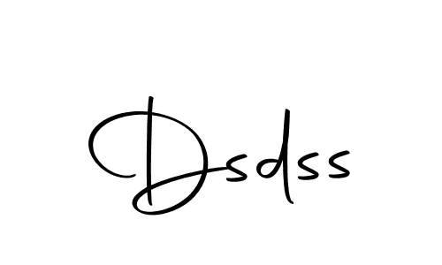 Use a signature maker to create a handwritten signature online. With this signature software, you can design (Autography-DOLnW) your own signature for name Dsdss. Dsdss signature style 10 images and pictures png