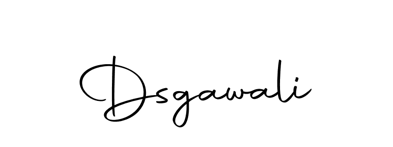 Design your own signature with our free online signature maker. With this signature software, you can create a handwritten (Autography-DOLnW) signature for name Dsgawali. Dsgawali signature style 10 images and pictures png