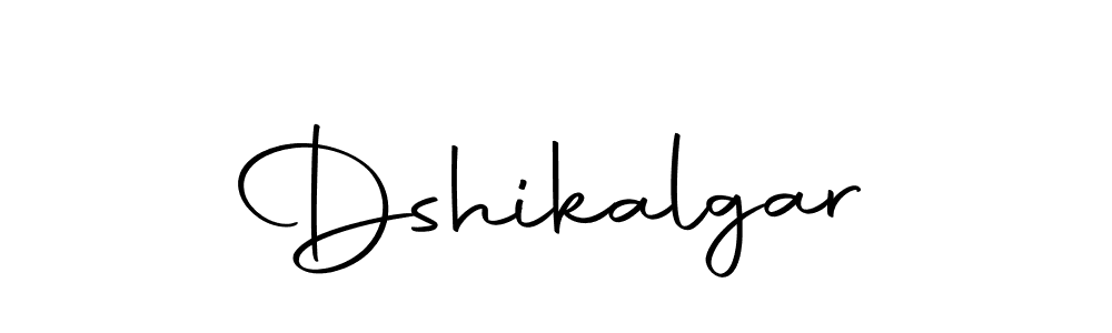 Create a beautiful signature design for name Dshikalgar. With this signature (Autography-DOLnW) fonts, you can make a handwritten signature for free. Dshikalgar signature style 10 images and pictures png