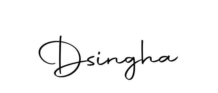 Similarly Autography-DOLnW is the best handwritten signature design. Signature creator online .You can use it as an online autograph creator for name Dsingha. Dsingha signature style 10 images and pictures png