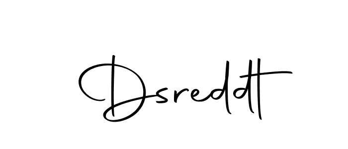 The best way (Autography-DOLnW) to make a short signature is to pick only two or three words in your name. The name Dsreddt include a total of six letters. For converting this name. Dsreddt signature style 10 images and pictures png