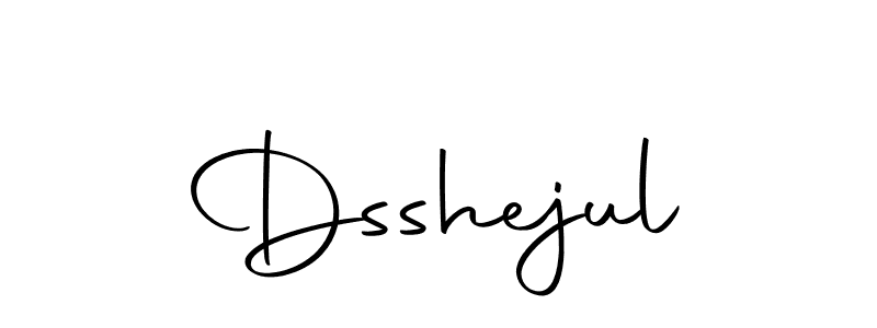 Design your own signature with our free online signature maker. With this signature software, you can create a handwritten (Autography-DOLnW) signature for name Dsshejul. Dsshejul signature style 10 images and pictures png