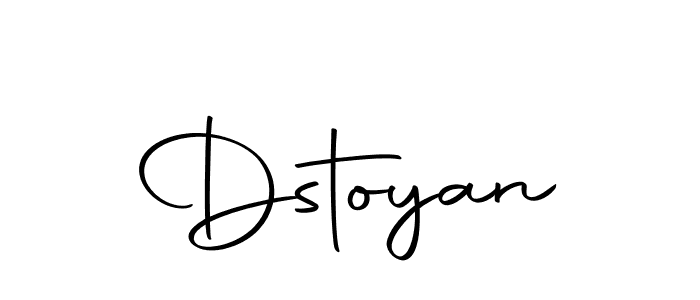 Use a signature maker to create a handwritten signature online. With this signature software, you can design (Autography-DOLnW) your own signature for name Dstoyan. Dstoyan signature style 10 images and pictures png