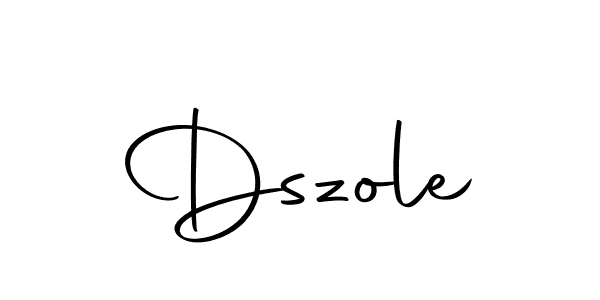 Create a beautiful signature design for name Dszole. With this signature (Autography-DOLnW) fonts, you can make a handwritten signature for free. Dszole signature style 10 images and pictures png