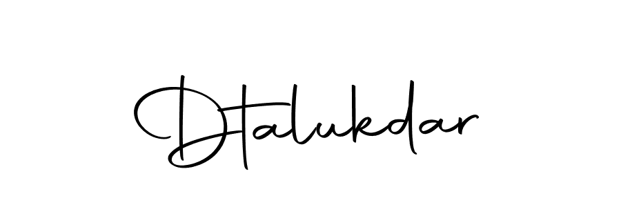 How to make Dtalukdar signature? Autography-DOLnW is a professional autograph style. Create handwritten signature for Dtalukdar name. Dtalukdar signature style 10 images and pictures png