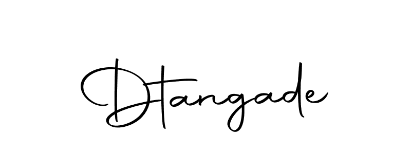 Make a beautiful signature design for name Dtangade. Use this online signature maker to create a handwritten signature for free. Dtangade signature style 10 images and pictures png