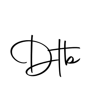 How to make Dtb signature? Autography-DOLnW is a professional autograph style. Create handwritten signature for Dtb name. Dtb signature style 10 images and pictures png