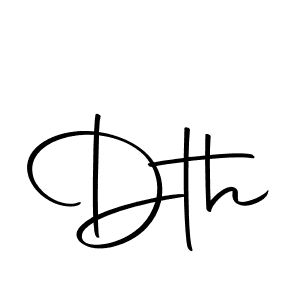 How to make Dth name signature. Use Autography-DOLnW style for creating short signs online. This is the latest handwritten sign. Dth signature style 10 images and pictures png