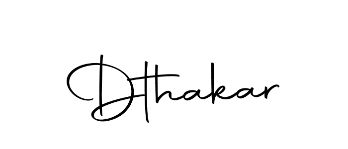 Create a beautiful signature design for name Dthakar. With this signature (Autography-DOLnW) fonts, you can make a handwritten signature for free. Dthakar signature style 10 images and pictures png