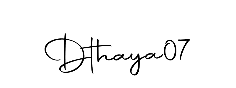 Similarly Autography-DOLnW is the best handwritten signature design. Signature creator online .You can use it as an online autograph creator for name Dthaya07. Dthaya07 signature style 10 images and pictures png