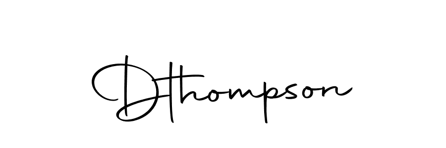 You should practise on your own different ways (Autography-DOLnW) to write your name (Dthompson) in signature. don't let someone else do it for you. Dthompson signature style 10 images and pictures png