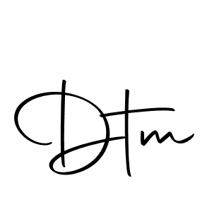 Also we have Dtm name is the best signature style. Create professional handwritten signature collection using Autography-DOLnW autograph style. Dtm signature style 10 images and pictures png