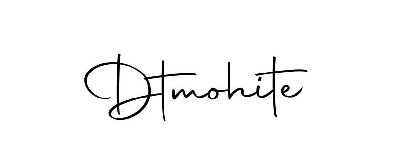 Use a signature maker to create a handwritten signature online. With this signature software, you can design (Autography-DOLnW) your own signature for name Dtmohite. Dtmohite signature style 10 images and pictures png