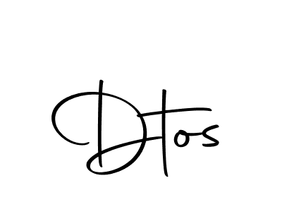 Make a beautiful signature design for name Dtos. With this signature (Autography-DOLnW) style, you can create a handwritten signature for free. Dtos signature style 10 images and pictures png