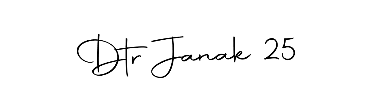 The best way (Autography-DOLnW) to make a short signature is to pick only two or three words in your name. The name Dtr Janak 25 include a total of six letters. For converting this name. Dtr Janak 25 signature style 10 images and pictures png