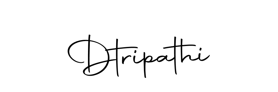 Make a beautiful signature design for name Dtripathi. Use this online signature maker to create a handwritten signature for free. Dtripathi signature style 10 images and pictures png