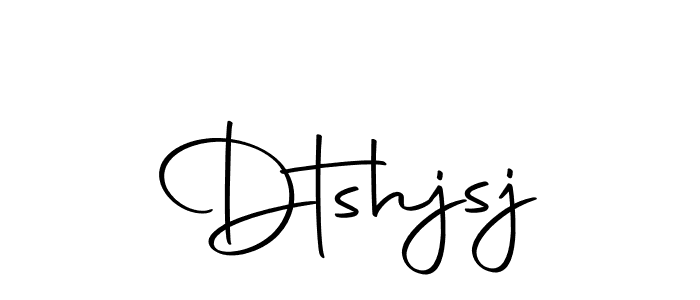 Make a beautiful signature design for name Dtshjsj. With this signature (Autography-DOLnW) style, you can create a handwritten signature for free. Dtshjsj signature style 10 images and pictures png