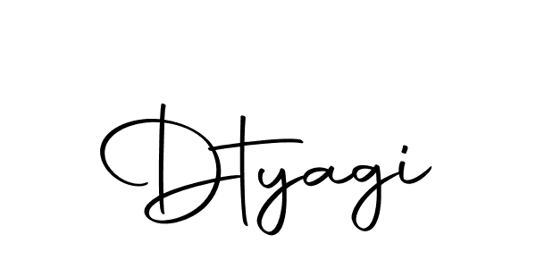 Make a beautiful signature design for name Dtyagi. Use this online signature maker to create a handwritten signature for free. Dtyagi signature style 10 images and pictures png