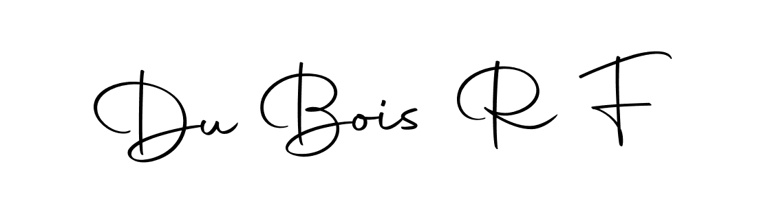 Create a beautiful signature design for name Du Bois R F. With this signature (Autography-DOLnW) fonts, you can make a handwritten signature for free. Du Bois R F signature style 10 images and pictures png