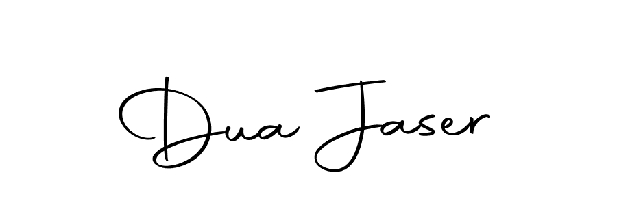 Dua Jaser stylish signature style. Best Handwritten Sign (Autography-DOLnW) for my name. Handwritten Signature Collection Ideas for my name Dua Jaser. Dua Jaser signature style 10 images and pictures png