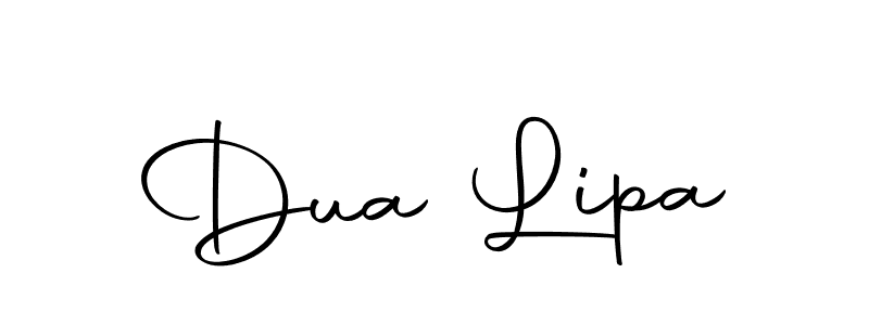 Design your own signature with our free online signature maker. With this signature software, you can create a handwritten (Autography-DOLnW) signature for name Dua Lipa. Dua Lipa signature style 10 images and pictures png