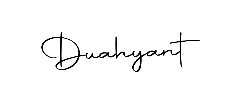 Duahyant stylish signature style. Best Handwritten Sign (Autography-DOLnW) for my name. Handwritten Signature Collection Ideas for my name Duahyant. Duahyant signature style 10 images and pictures png