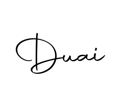 Similarly Autography-DOLnW is the best handwritten signature design. Signature creator online .You can use it as an online autograph creator for name Duai. Duai signature style 10 images and pictures png
