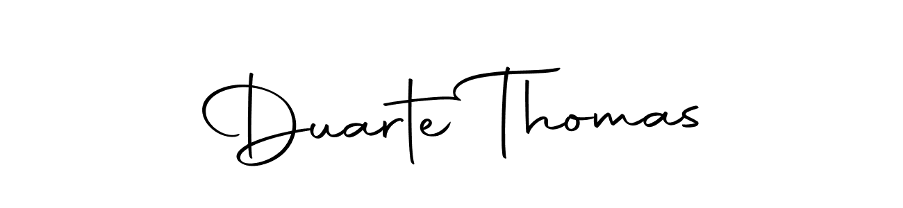 Make a beautiful signature design for name Duarte Thomas. With this signature (Autography-DOLnW) style, you can create a handwritten signature for free. Duarte Thomas signature style 10 images and pictures png