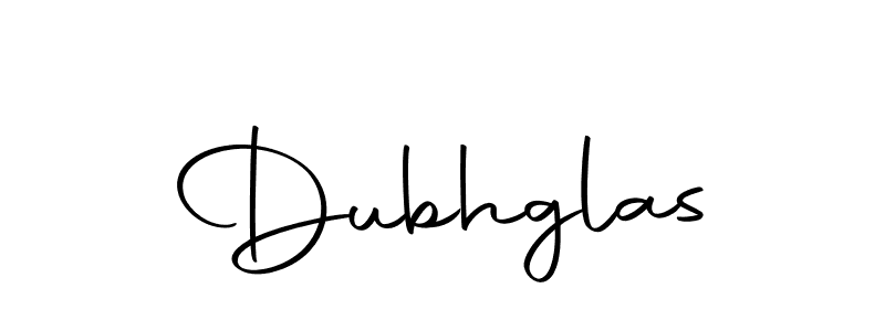 Make a beautiful signature design for name Dubhglas. With this signature (Autography-DOLnW) style, you can create a handwritten signature for free. Dubhglas signature style 10 images and pictures png