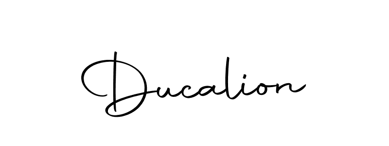 Also we have Ducalion name is the best signature style. Create professional handwritten signature collection using Autography-DOLnW autograph style. Ducalion signature style 10 images and pictures png