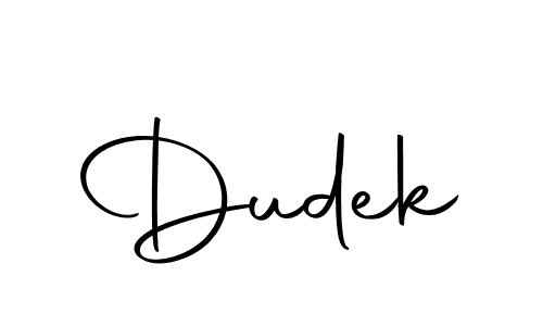 Also we have Dudek name is the best signature style. Create professional handwritten signature collection using Autography-DOLnW autograph style. Dudek signature style 10 images and pictures png