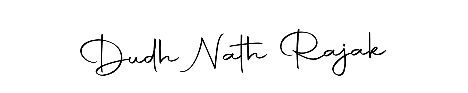 The best way (Autography-DOLnW) to make a short signature is to pick only two or three words in your name. The name Dudh Nath Rajak include a total of six letters. For converting this name. Dudh Nath Rajak signature style 10 images and pictures png