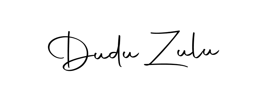 Make a beautiful signature design for name Dudu Zulu. With this signature (Autography-DOLnW) style, you can create a handwritten signature for free. Dudu Zulu signature style 10 images and pictures png