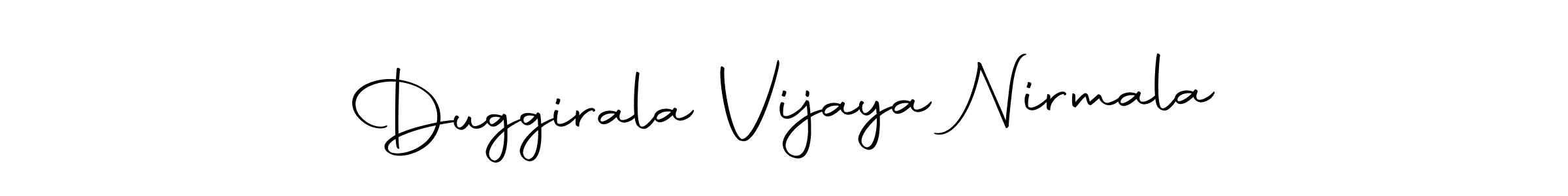 You can use this online signature creator to create a handwritten signature for the name Duggirala Vijaya Nirmala. This is the best online autograph maker. Duggirala Vijaya Nirmala signature style 10 images and pictures png