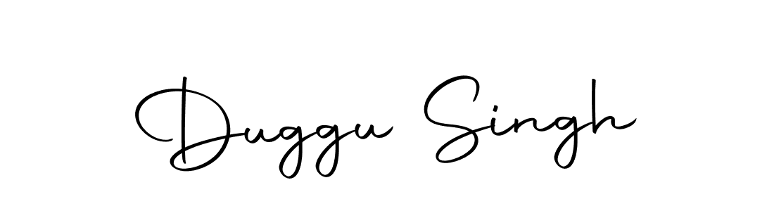 The best way (Autography-DOLnW) to make a short signature is to pick only two or three words in your name. The name Duggu Singh include a total of six letters. For converting this name. Duggu Singh signature style 10 images and pictures png