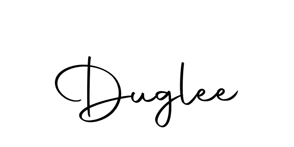 Similarly Autography-DOLnW is the best handwritten signature design. Signature creator online .You can use it as an online autograph creator for name Duglee. Duglee signature style 10 images and pictures png