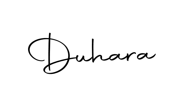 How to make Duhara name signature. Use Autography-DOLnW style for creating short signs online. This is the latest handwritten sign. Duhara signature style 10 images and pictures png
