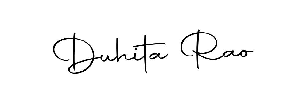 Also You can easily find your signature by using the search form. We will create Duhita Rao name handwritten signature images for you free of cost using Autography-DOLnW sign style. Duhita Rao signature style 10 images and pictures png