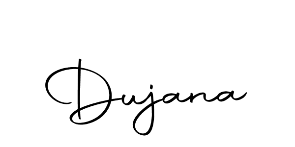 Create a beautiful signature design for name Dujana. With this signature (Autography-DOLnW) fonts, you can make a handwritten signature for free. Dujana signature style 10 images and pictures png